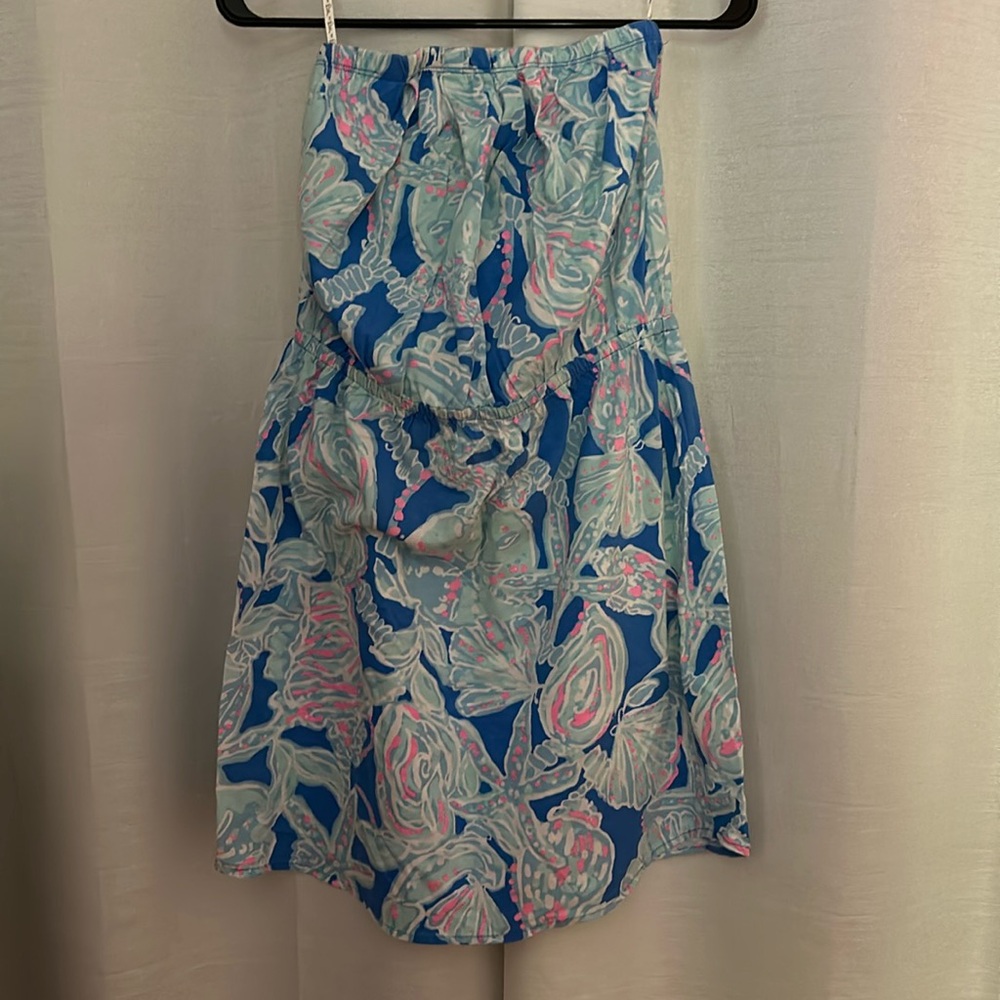 Lilly Pulitzer strapless dress size medium